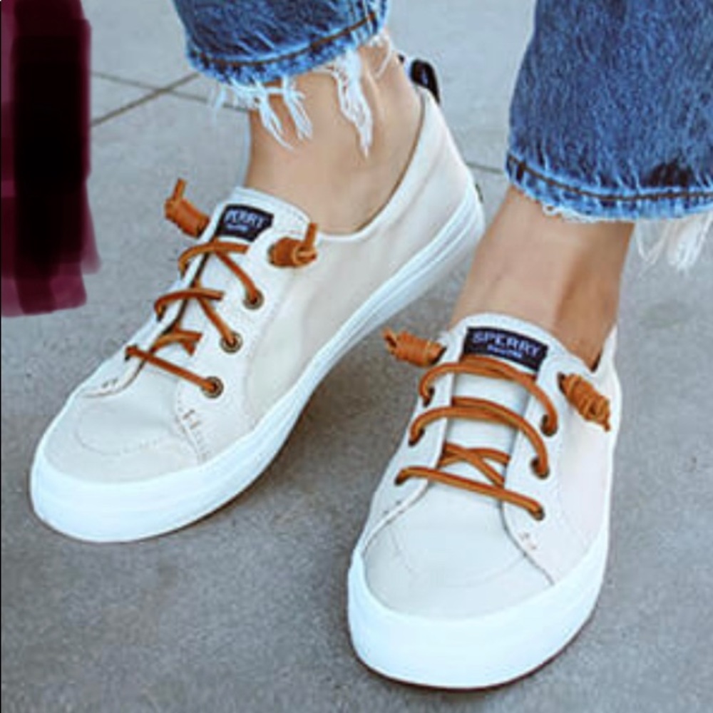SPERRY TOP SIDER Crest Vibe Canvas Women Shoes 8.5